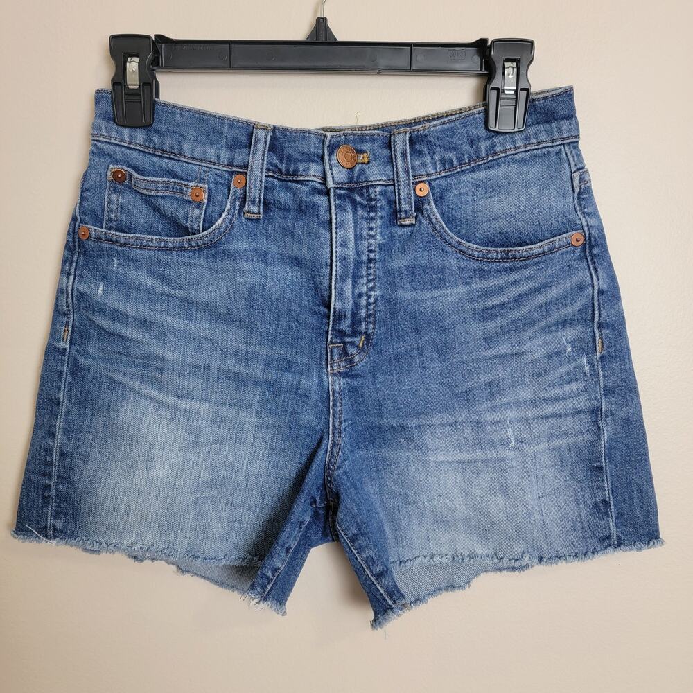 Madewell High Rise Denim Shorts Size 26